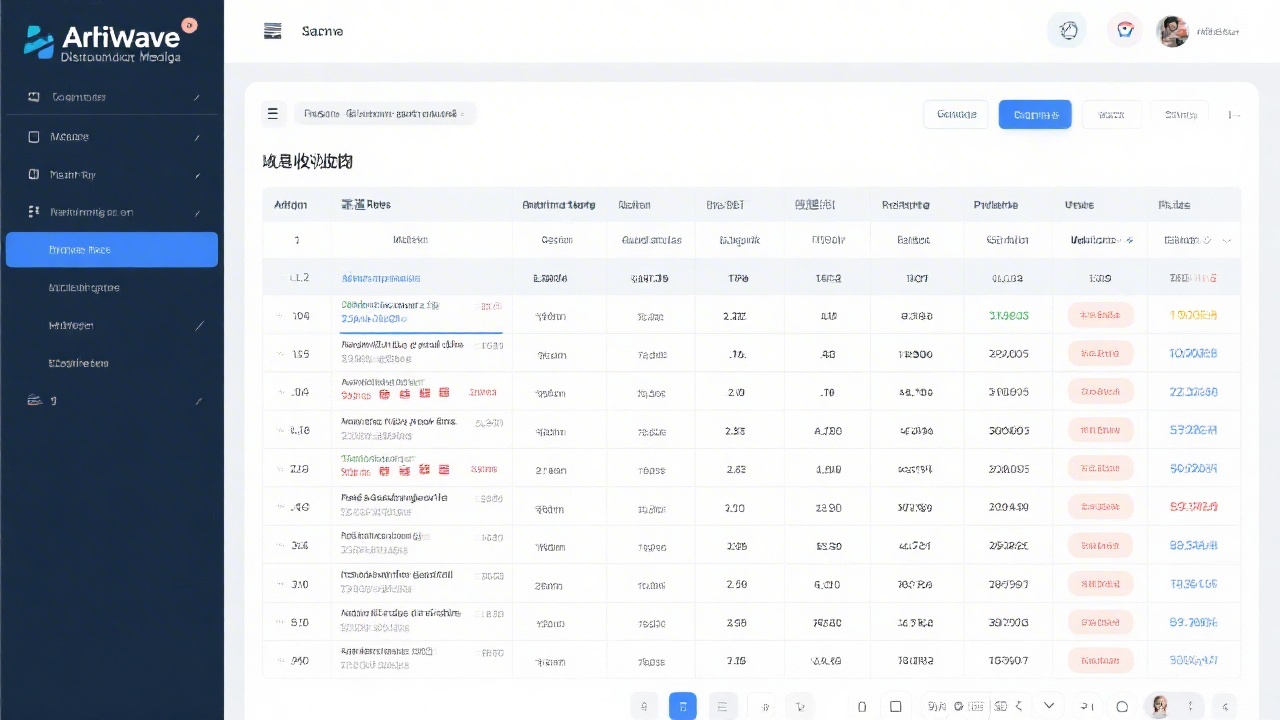 Screenshot of AdriWave multi-property reservation calendar showing color-coded room types, guest statuses, and housekeeping assignments synchronized in real time.